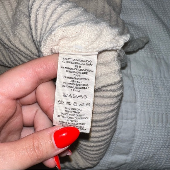 Free People I Can’t Wait Sweater cream XS - Picture 4 of 7